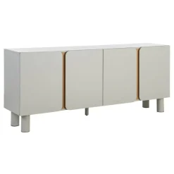 Aparador de Salón en DM Taupe con Patas de Roble 615547