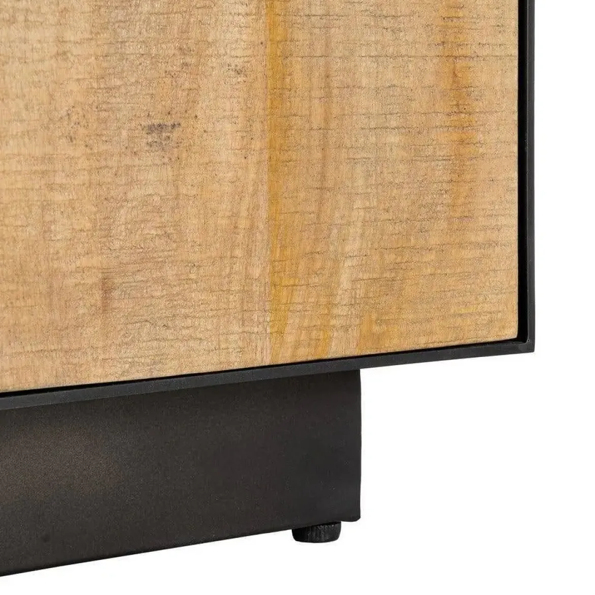 Aparador de Salón en Madera de Mango Natural 3 Puertas 615821