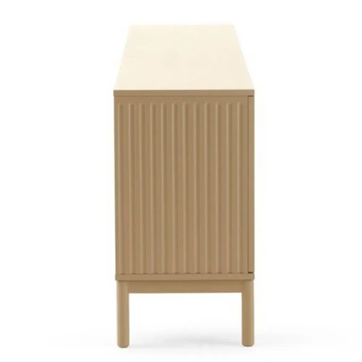 Aparador de Salón 3 Puertas en MDF Beige Arena GABAR 11520