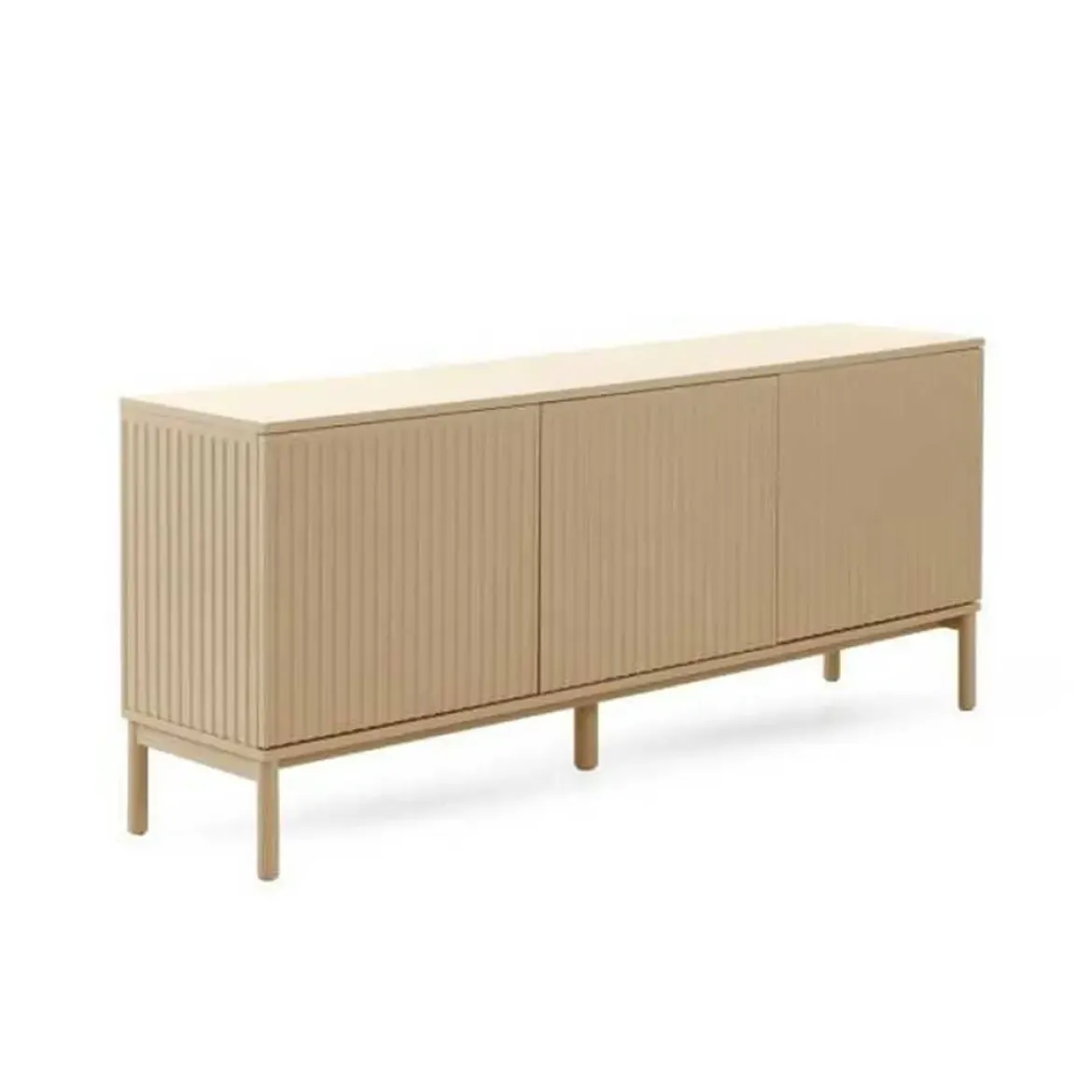 Aparador de Salón 3 Puertas en MDF Beige Arena GABAR 11520