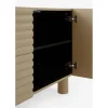 Aparador de Salón 2 Puertas y 2 Cajones en MDF Beige GABAR 11524