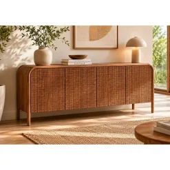 Aparador 4 Puertas Artesanal en Madera de Mango SANAT 0747339
