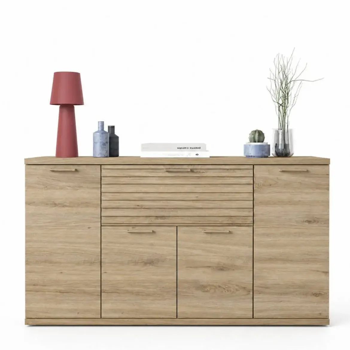 Aparador 4 Puertas con Cajón en Madera KRONOS.5K49
