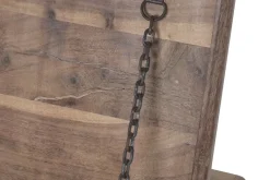 Arcón de Madera Reciclada con Herrajes de Metal MB-227260