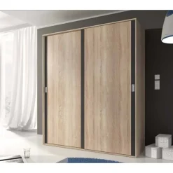 Armario con 2 Puertas Correderas LARA