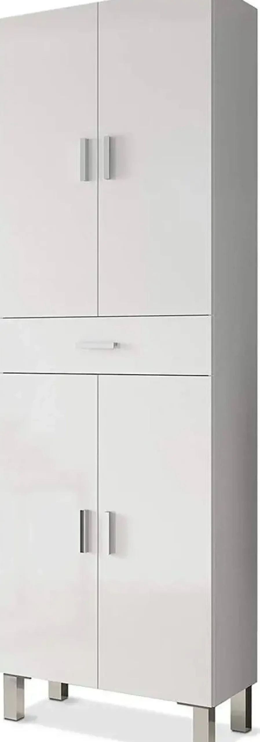Armario de Baño Blanco con 4 Puertas y 1 Cajón ARUBA 305280BO