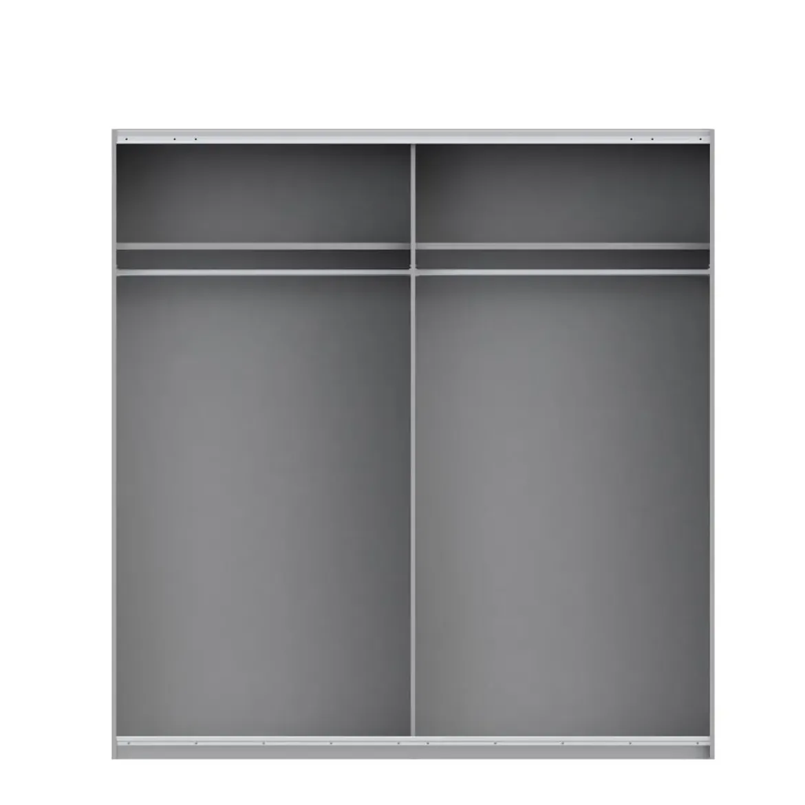 Armario de Dormitorio 200 cm 2 Puertas Correderas Blanco Roble Sonoma WNPS323E1-Q89