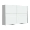 Armario de Dormitorio 269 cm 2 Puertas Correderas Blanco Roble Sonoma WNPS123E1-Q89