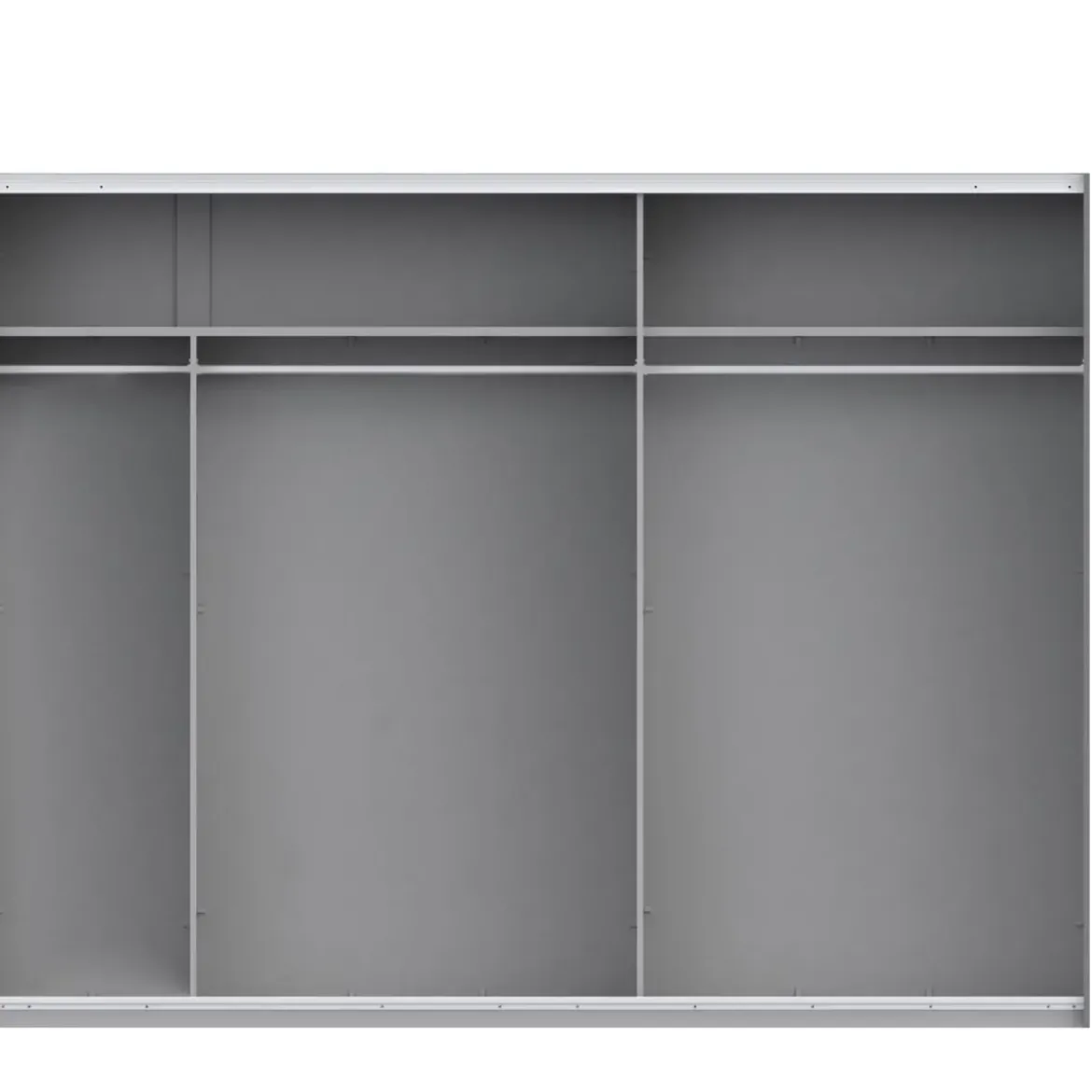 Armario de Dormitorio 269 cm 2 Puertas Correderas Blanco Roble Sonoma WNPS123E1-Q89