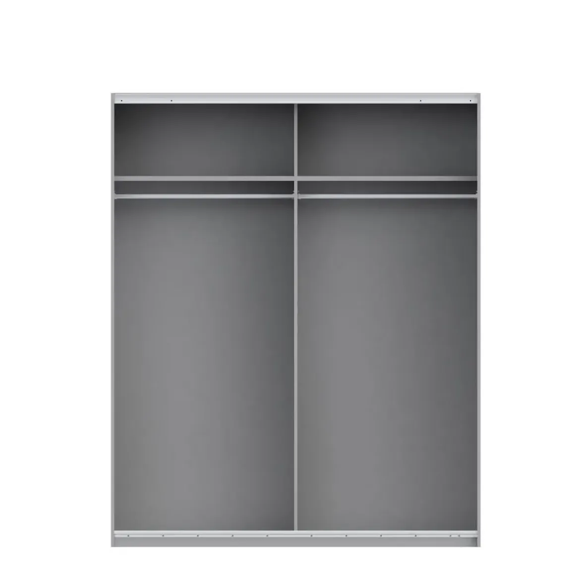 Armario de Dormitorio de 170 cm 2 Puertas Correderas Blanco Roble Sonoma WNPS823E1-Q89
