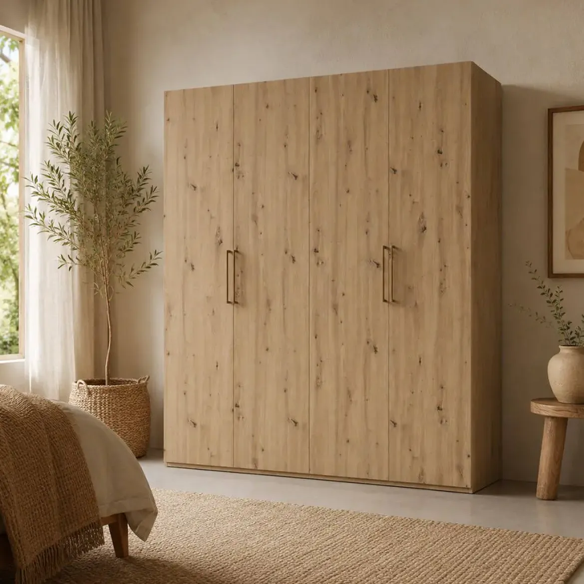 Armario de Dormitorio 4 Puertas KRONOS.5 DK29