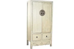 Armario de Madera de Abeto Tallada Natural MB-220526