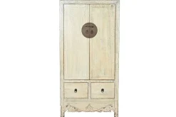 Armario de Madera de Abeto Tallada Natural MB-220526