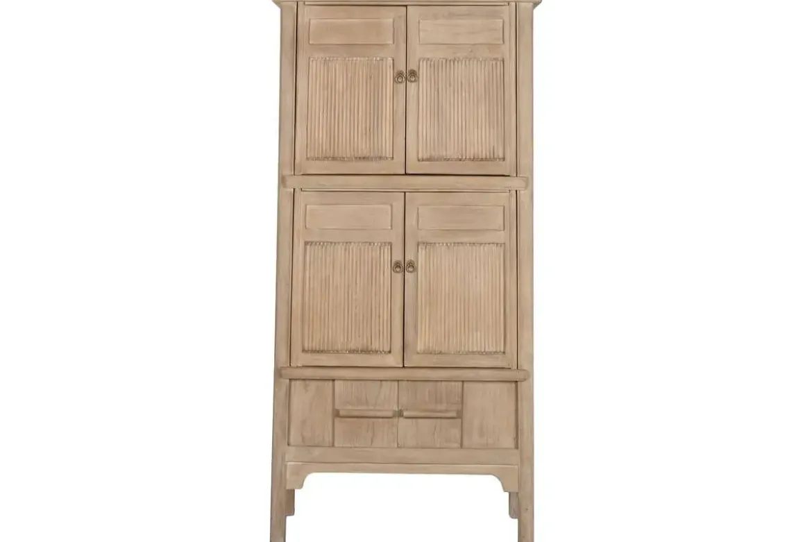 Armario de Madera de Olmo 6 Puertas MB-219974
