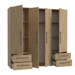 Armario de 4 Puertas 4 Cajones Artisan MKSS841-D78 W19