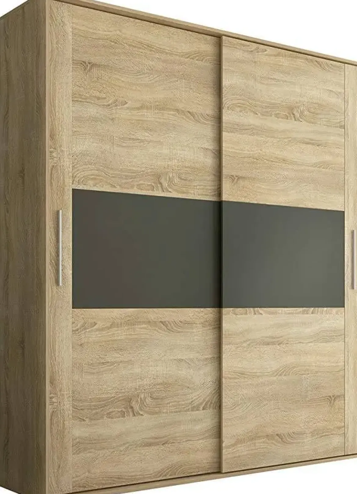 Armario de 2 Puertas Correderas Cambrian-Grafito PRIEGO