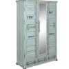 Armario Metálico 112 cm Azul Celeste Diseño Container MB-209238