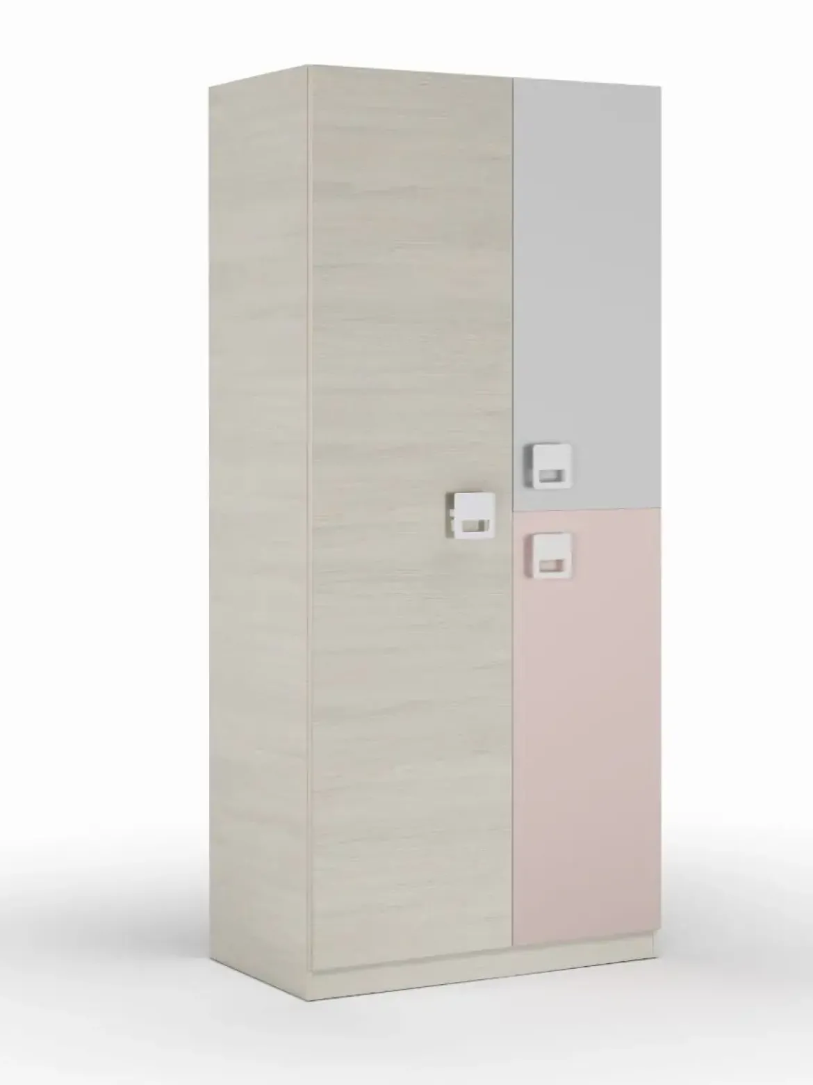 Armario NUBE de Color blanco AlpesGris y Rosa 0M7448Y