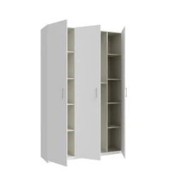 Armario Recibidor de 133,2 cm en Melamina con Estantes Internos HMNS931-120