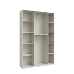 Armario Recibidor de 133,2 cm en Melamina con Estantes Internos HMNS931-120