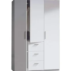 Armario Tres Puertas y Tres Cajones WARD WRD353BO
