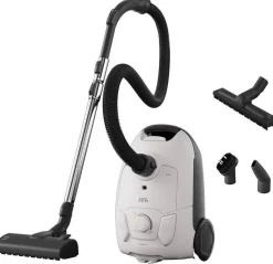 Aspiradora AEG 750W con bolsa, filtro HEPA, AllFloor AB51C2SW