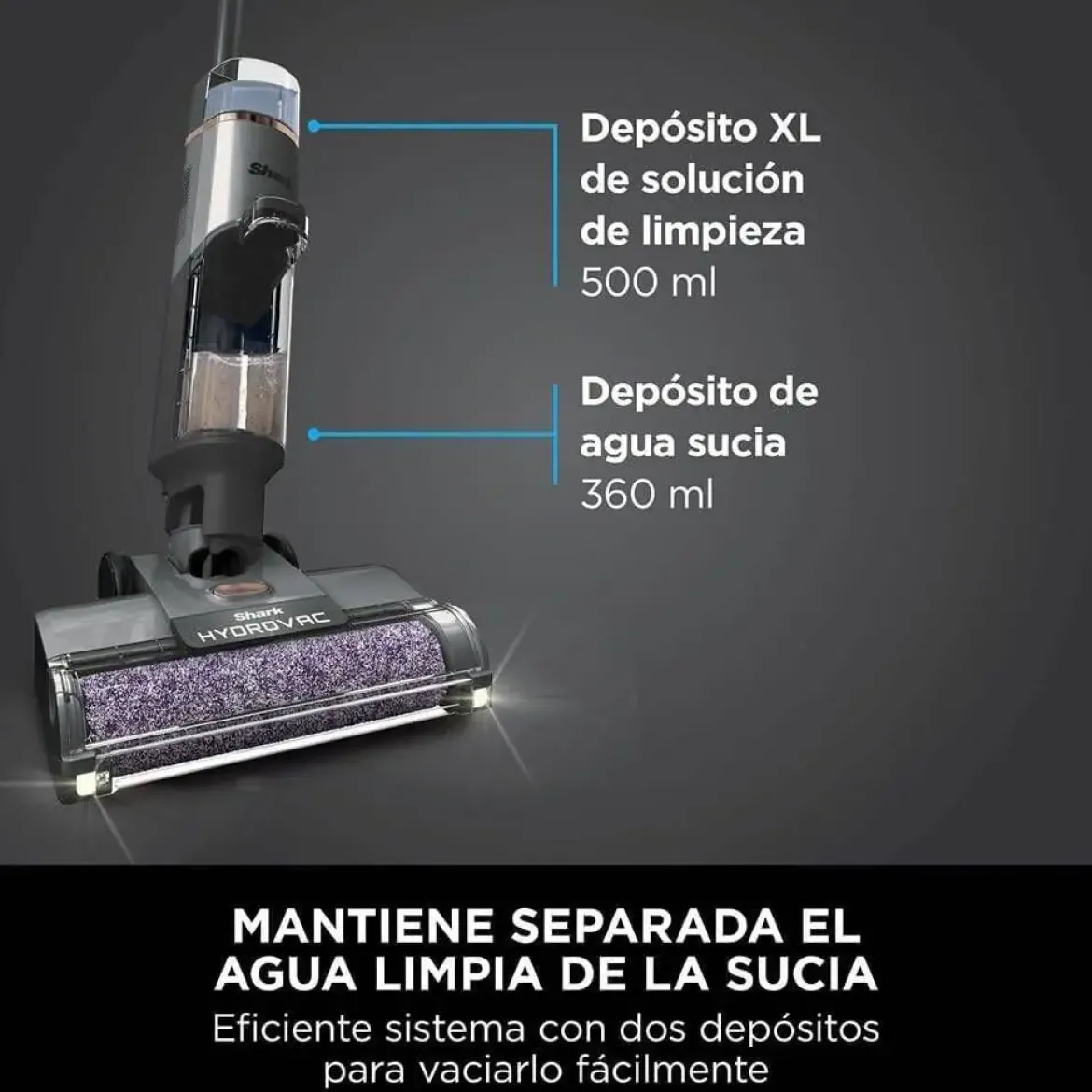 Aspiradora Escoba 3 en 1 Shark Hydrovac WD210EU
