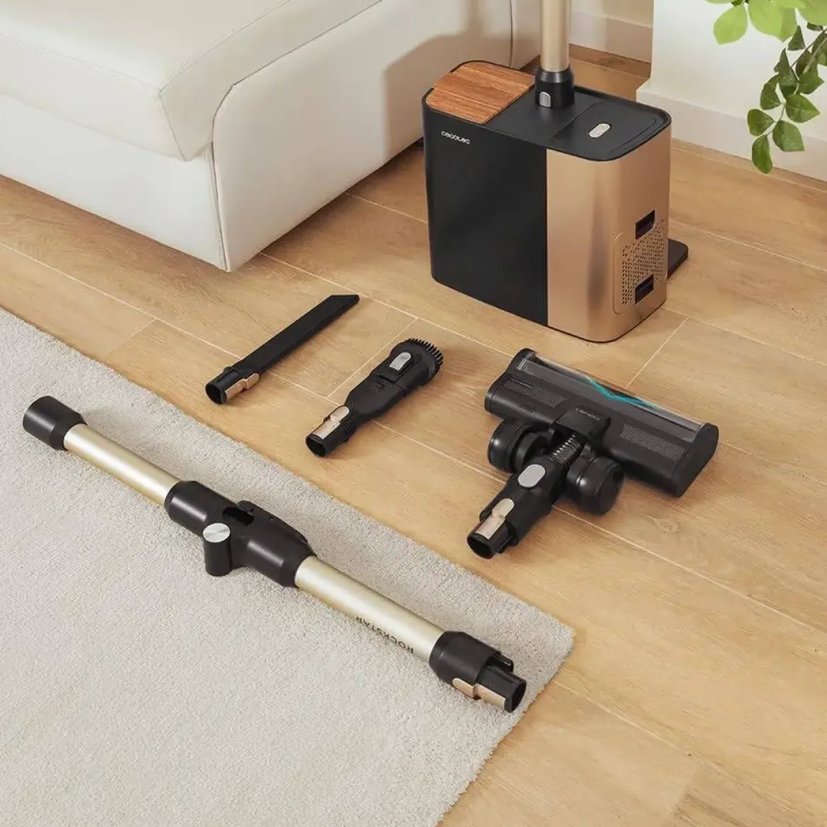 Aspirador Escoba con Base de Autovaciado 700 W CECOTEC 102267