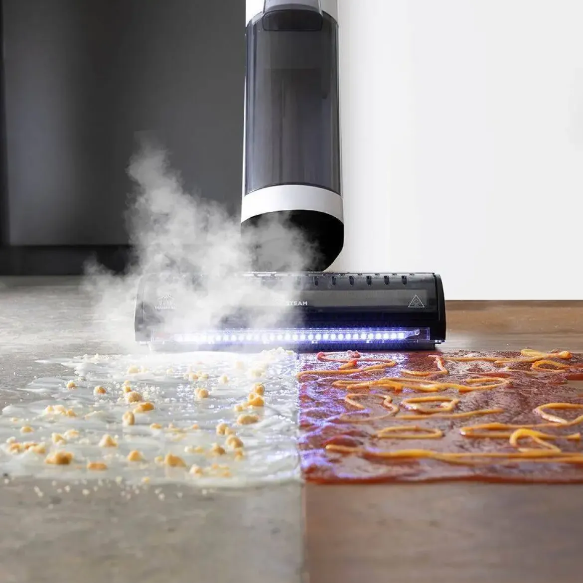 Aspirador Escoba 2 en 1 con Vapor Polti ROLLYSTEAM WD30C
