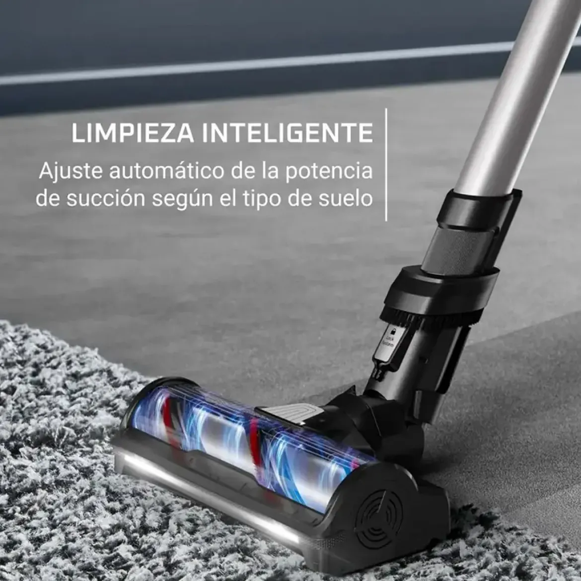 Aspirador Escoba sin Cable Rowenta X-Force Flex 13.60 Allergy RH9A32 + Cepillo Vapor