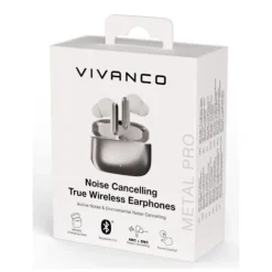 Auricular VIVANCO Metal Pair Pro Plata 63993