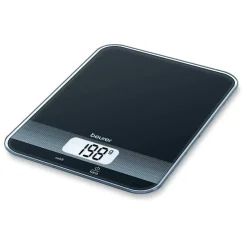 Balanza de Cocina Digital de Cristal Negro 5 Kg BEURER KS19BLACK