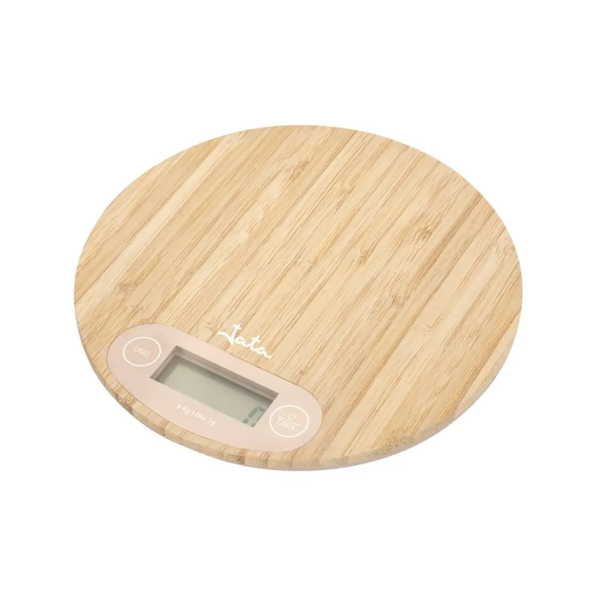 Balanza Electrónica JATA bambú 5kg HBAL1110