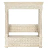 Banco de Interior en Madera de Mango Envejecido Natural MB-208591