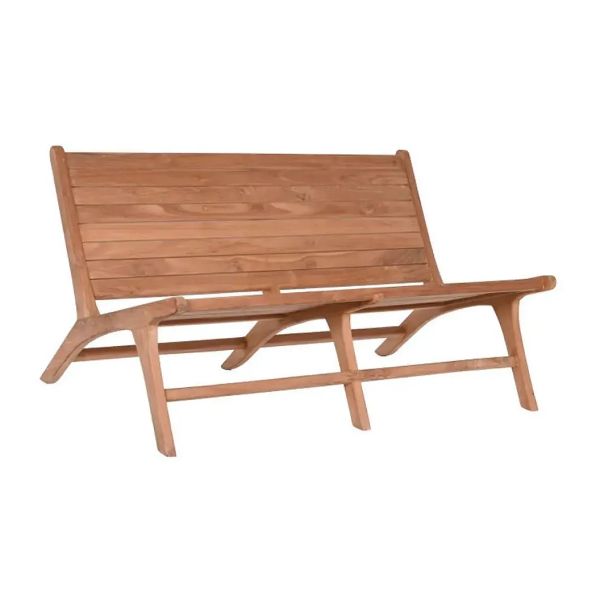 Banco de Madera Teca Natural MB-208043