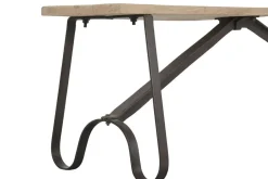 Banco Estructura de Teca y Hierro 155 cm MB-224029