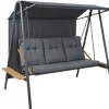 Banco Exterior Acero con Toldo 3 Plazas MB-224529