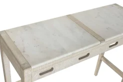 Barra de Cocina en Mármol y Madera con Taburetes MB-220151