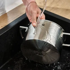 Batería de Cocina 5 Piezas de Acero Inoxidable QUADRO
