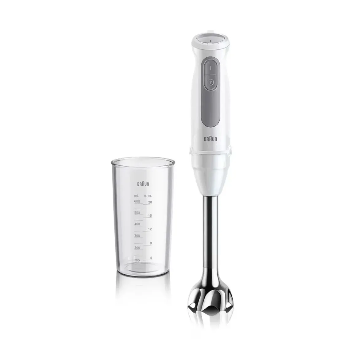 Batidora de Mano C/A BRAUN Serie 5 con Splash Control Technology MQ50001MWH