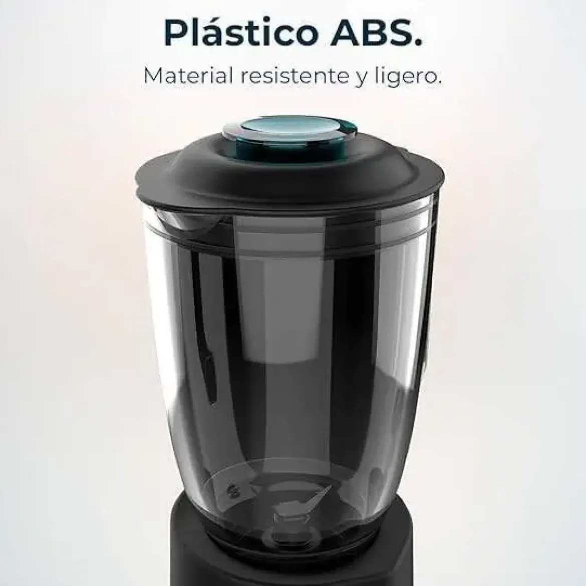 Batidora de Vaso Acero Inoxidable 2000 W POWER BLACK TITANIUM 2000MAX MIX GO 4383