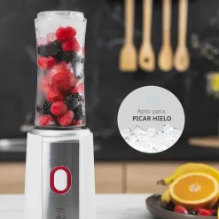 Batidora de Vaso Potente 1200W con Jarra de Cristal UFESA NUTRIFUSION