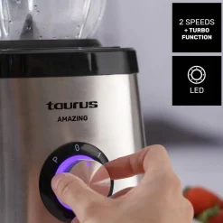 Batidora de Vaso Taurus Magnum 1500 1500W 8414234124517