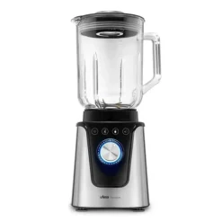 Batidora de Vaso UFESA Rock Crystal 1500W con Jarra de Cristal SUNSTONE