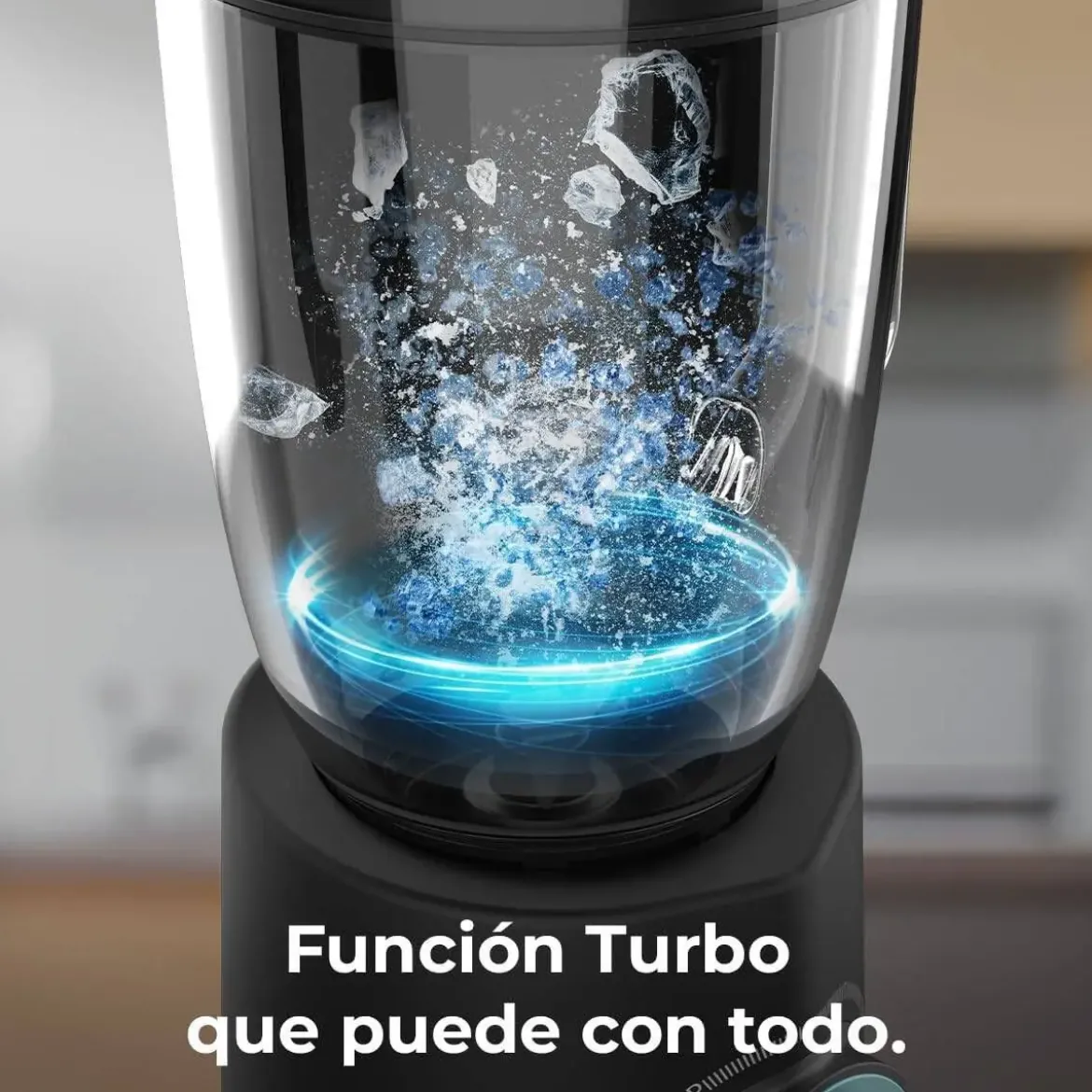 Batidora de Vaso 2300W Power Black Titanium 2300MAX MIX GO CECOTEC 4392