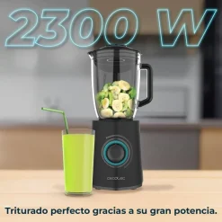 Batidora de Vaso 2300W Power Black Titanium 2300MAX MIX GO CECOTEC 4392