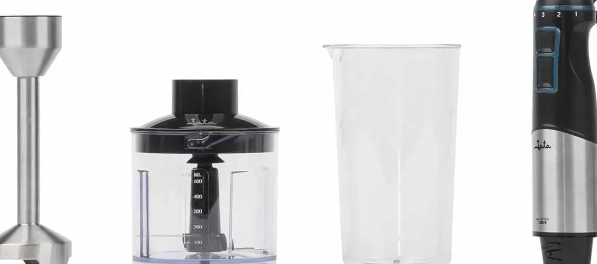 Batidora JATA 1500W Picadora Inox 4 Cuchillas JEBT1791