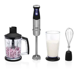 Batidora Princess 1000W Inox Picadora+Montadoras 221221