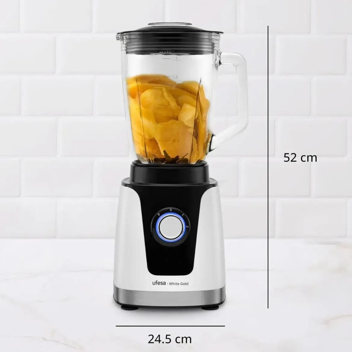 Batidora UFESA Vaso 1,5l 1500w White Gold 70205761