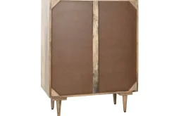 Botellero de Madera de Mango Blanco MB-212184